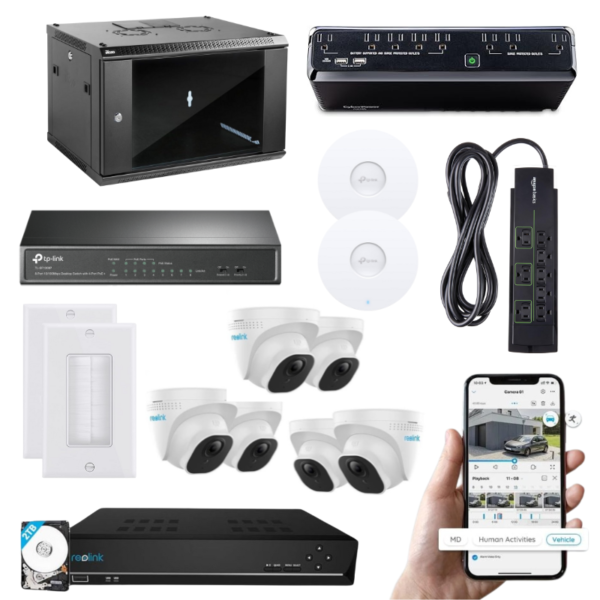 WIFI Mesh + Security Camera System